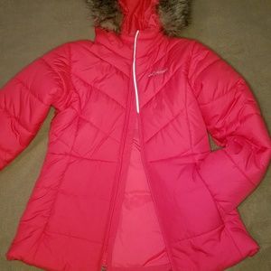 Columbia | Women's Pink Winter Puffer Coat